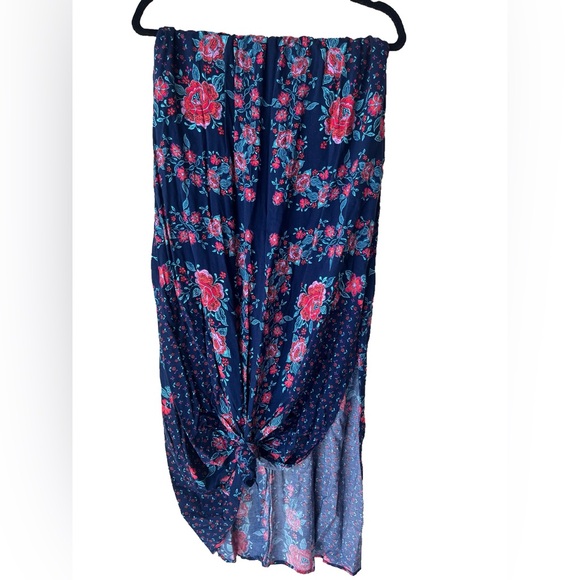 Aztec Strapless Maxi Dress - Picture 2 of 2